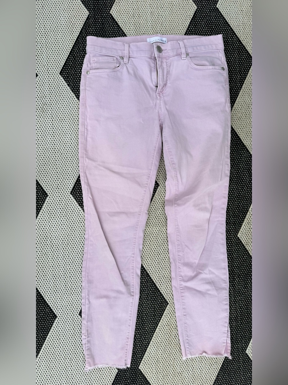 LOFT Light Lavender Skinny Jeans